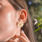 Camelia Waterproof Bloom Earrings - view 2