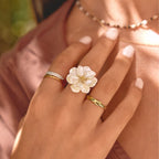 Camelia Waterproof Bloom Ring - view 2