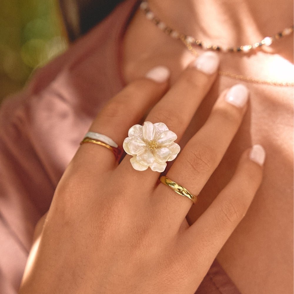 Camelia Bloom Ring
