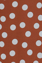 Keani Brown Polka Dot Boat Neck Maxi Dress - view 6