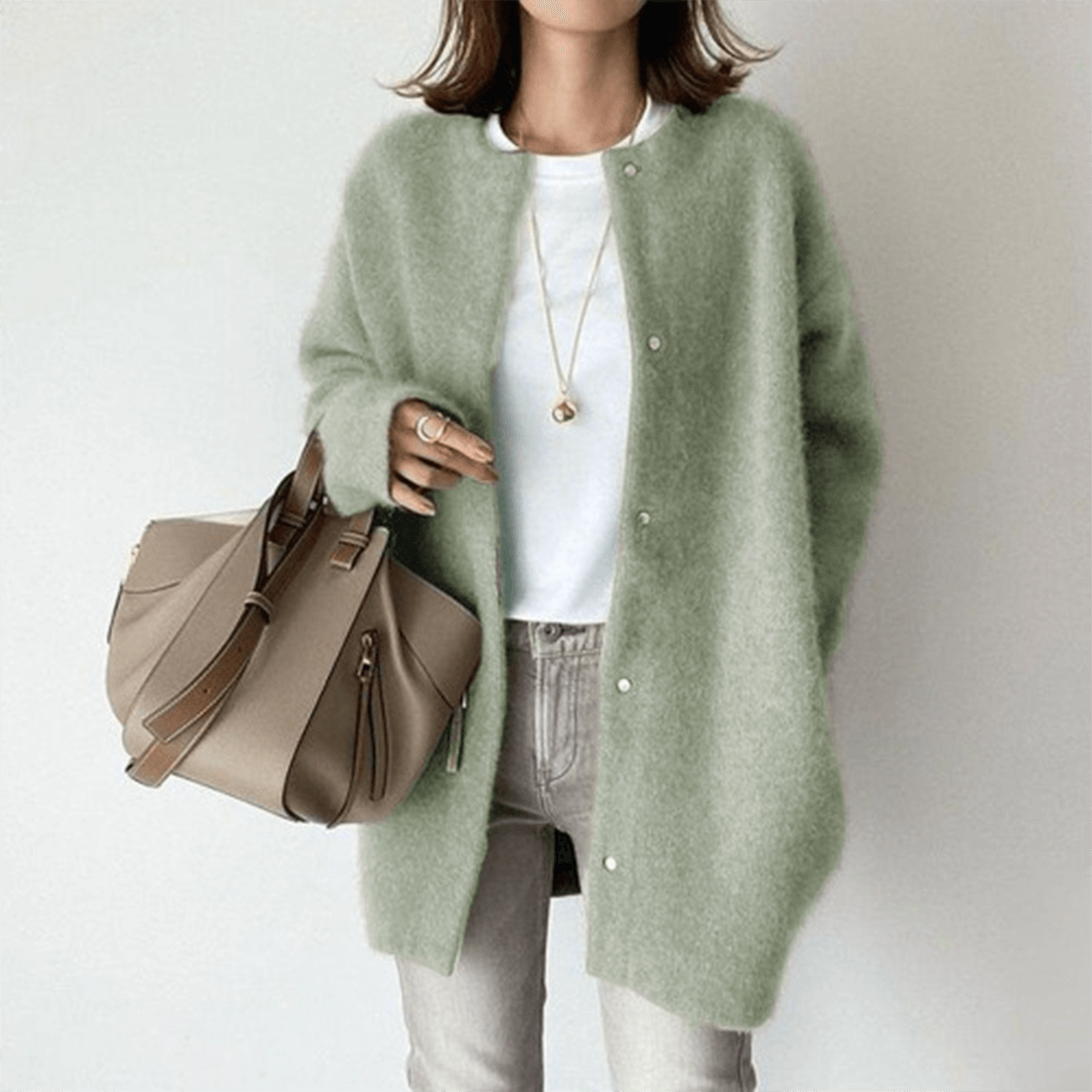 Ottilie Longline Soft Open-Style Knit Cardigan - view 8