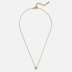 Elaine Crystal Disc Necklace - view 3