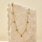 Elara Stone Droplet Necklace - view 3