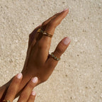 Elise Waterproof Moonstone Ring - view 2