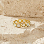 Elise Waterproof Moonstone Ring - view 3