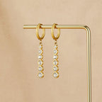 Emily Crystal Drop Earrings - view 1
