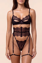 Catarina Lace 3-Piece Lingerie Set - view 2