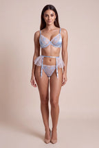 Cendrilla Floral Lace 3-Piece Lingerie Set - view 5