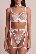 Crystal Satin Balconette 5-Piece Lingerie Set - view 2
