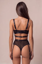 Jennifer Black Lace 2-Piece Lingerie Set - view 4