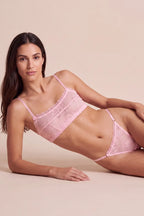 Maé Pink Lace Bralette 2-Piece Lingerie Set - view 7