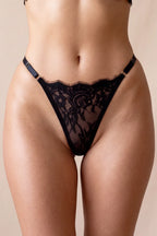 Mila Black Lace 2-Piece Lingerie Set - view 6