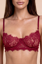 Mila Red Lace 2-Piece Lingerie Set - view 3