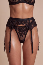Savage Lace Balconette 3-Piece Lingerie Set - view 6