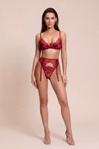 Seraphina Lace Balconette 3-Piece Lingerie Set - view 5