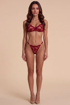 Vivianne Satin 2-Piece Lingerie Set - view 5