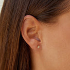 Montana Gold Stud Earrings - view 2