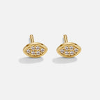 Montana Gold Stud Earrings - view 3
