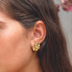 Marisol Golden Bloom Earrings - view 2