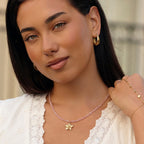 Wren Golden Bloom Pendant Necklace - view 4