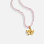 Wren Golden Bloom Pendant Necklace - view 1