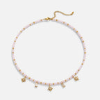 Lana Pink Bead Necklace - view 3
