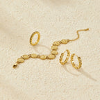 Lara Gold Medallion Bracelet - view 6