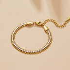 Adison Layered Crystal Bracelet - view 3