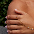 Leonore Baguette Crystal Ring - view 2