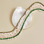 Sasha Lush Green Bead Necklace - view 6