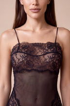 Morthessa Floral Lace Chemise Nightie - view 3