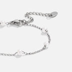 Nura Freshwater Pearl Silver Bracelet - view 1
