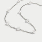 Nura Pearl Silver Necklace - view 3