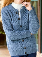 Oriana | Textured Cardigan with Button-Front for Women