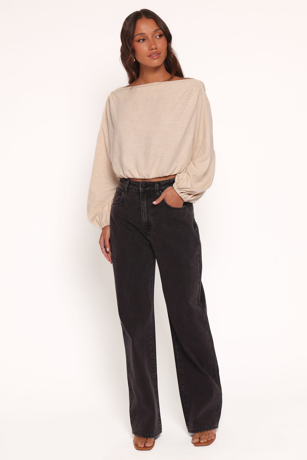 Abrand Carrie Jeans in Heidi Wash - view 3