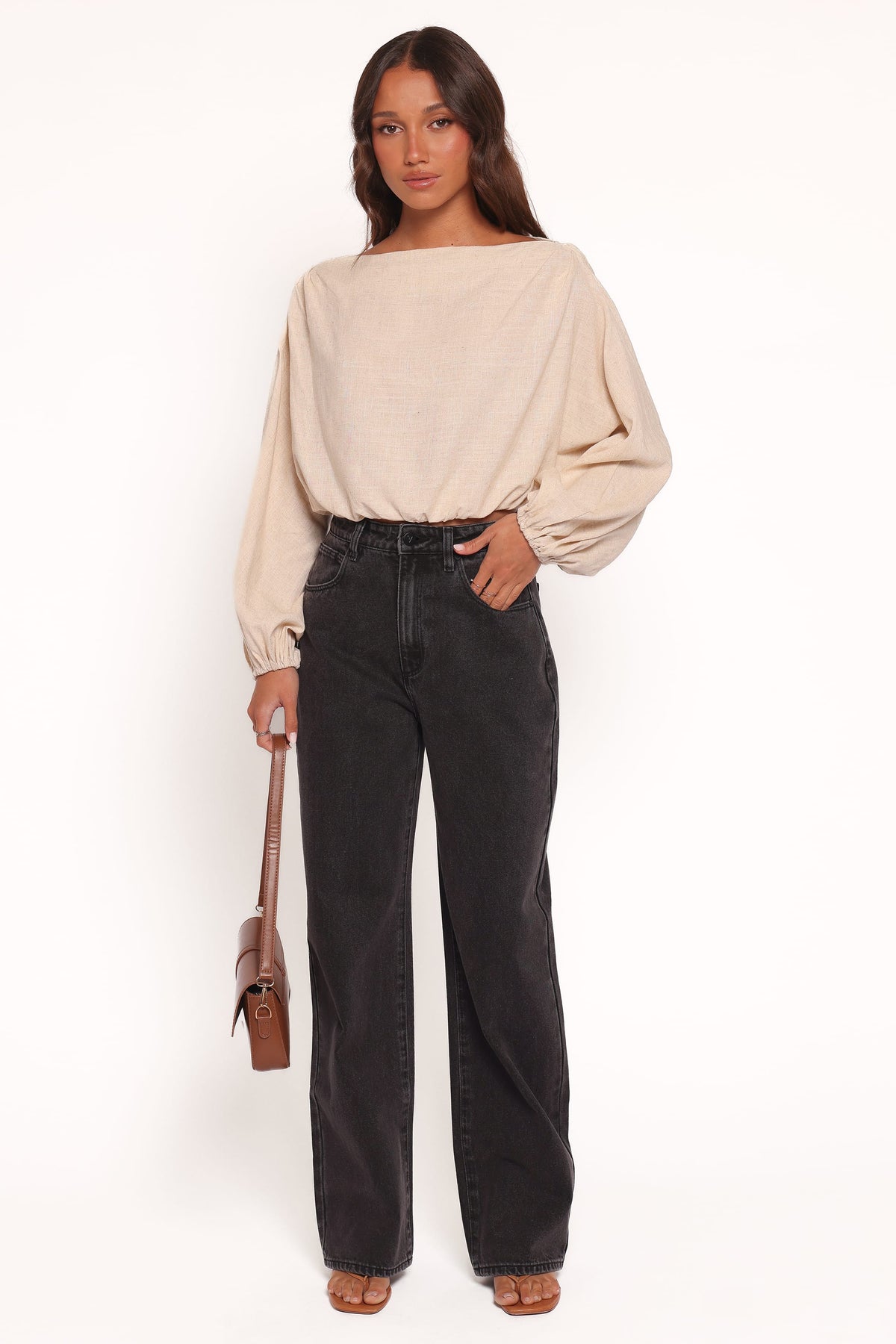 Abrand Carrie Jeans in Heidi Wash - view 1