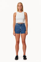 Abrand High Relaxed Short in Bella Wash - view 4