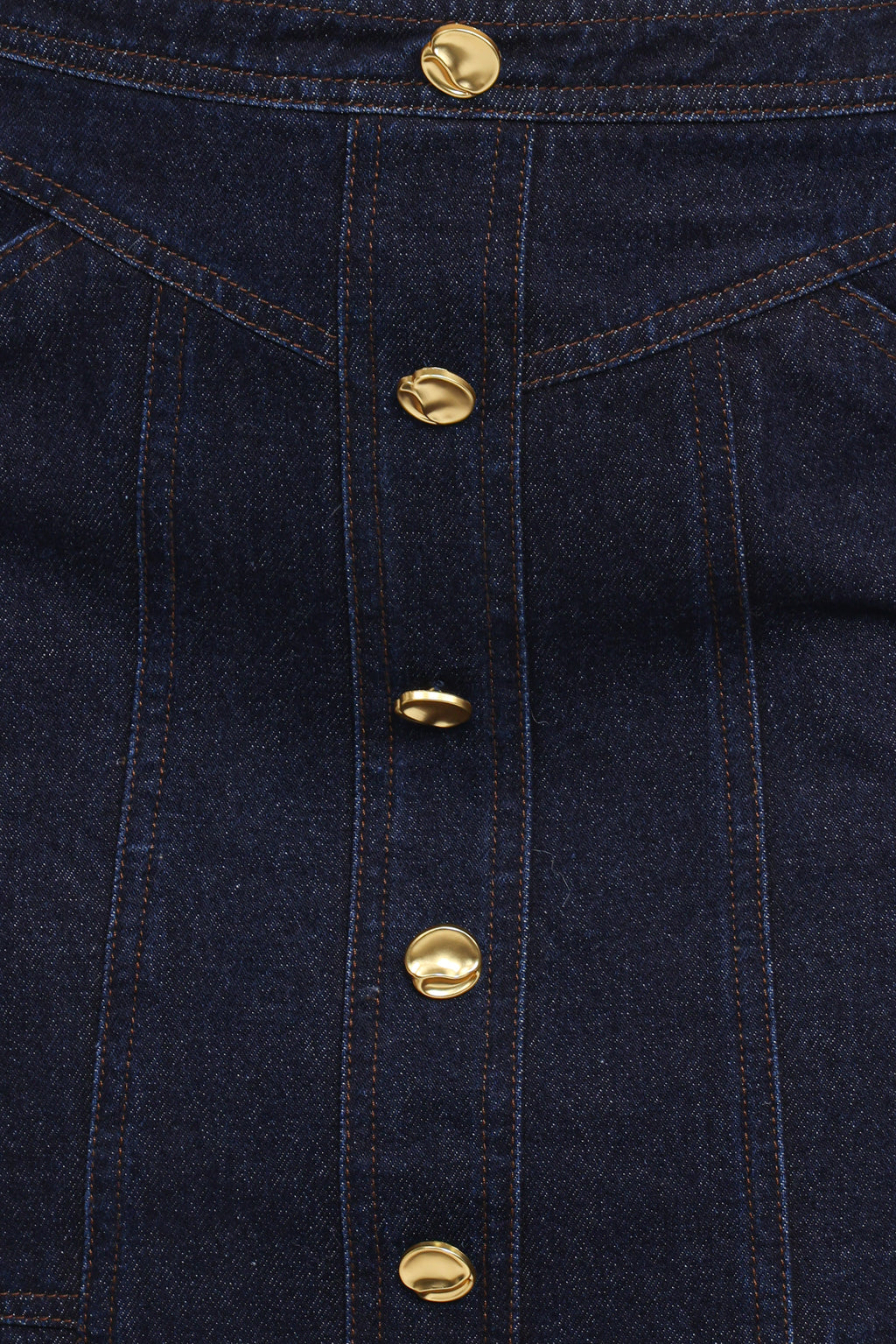 Narla Dark Denim Mini Skirt - view 7