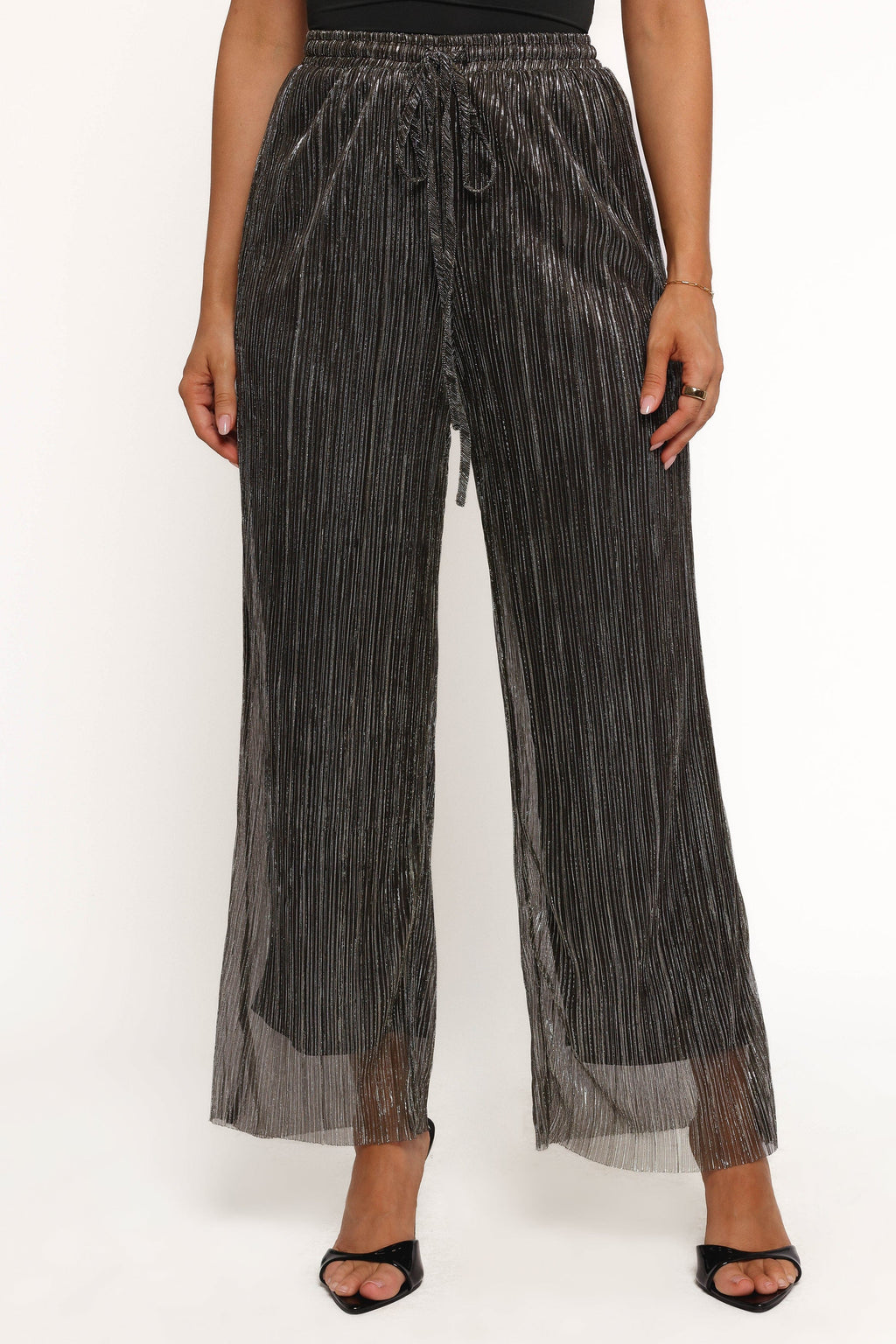 Nila Black Gold Sheer Pant - view 2