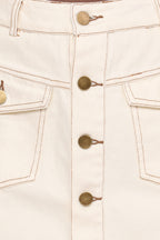 Presley Bone Everyday Denim Skort - view 7