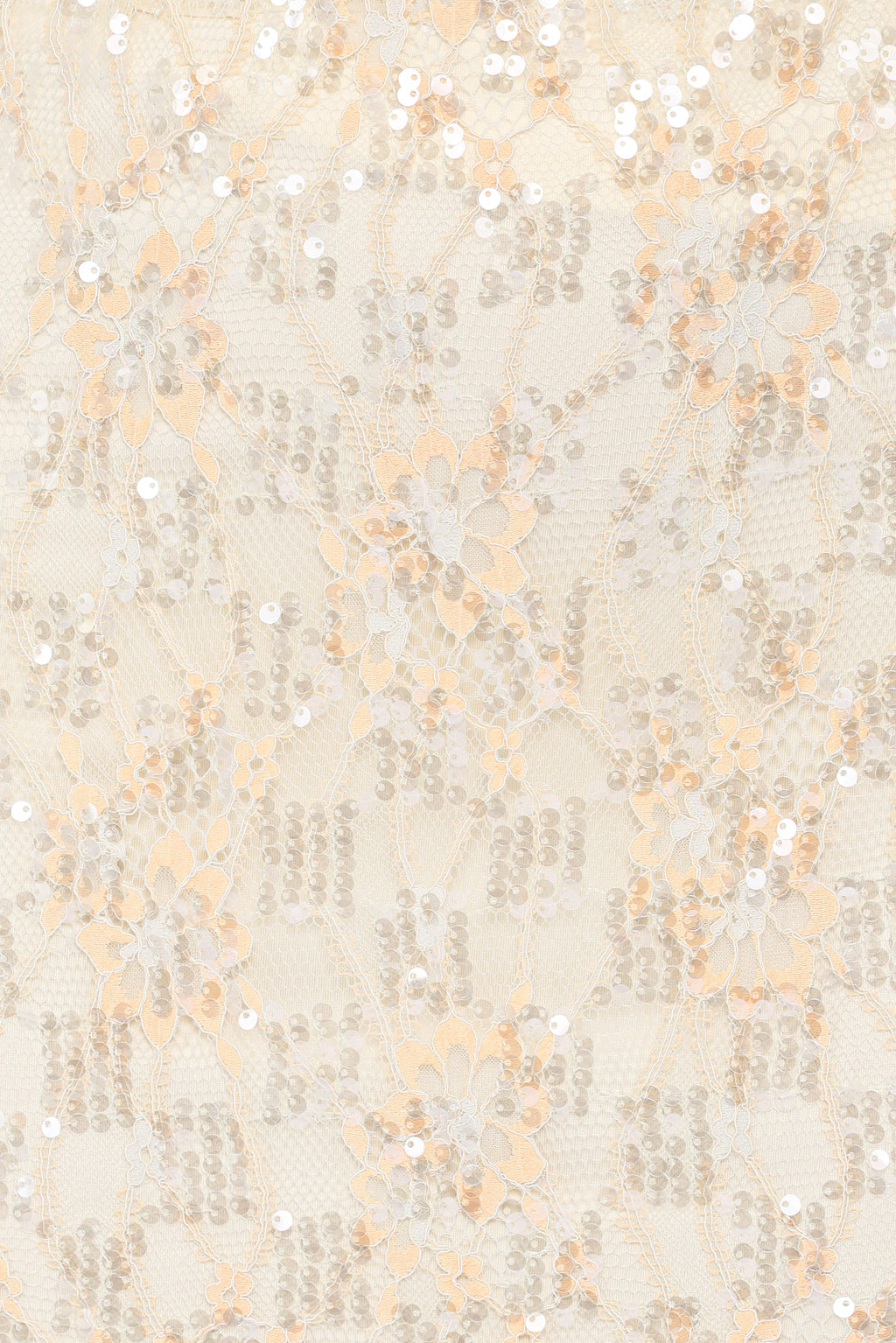 Yonder Pale Yellow Sheer Panel Lace Maxi Skirt - view 6