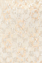 Yonder Pale Yellow Sheer Panel Lace Maxi Skirt - view 6