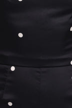 Bentley Black Polka Dot Halterneck Jumpsuit - view 6