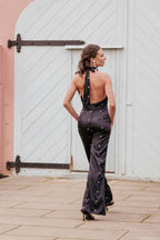 Bentley Black Polka Dot Halterneck Jumpsuit - view 1