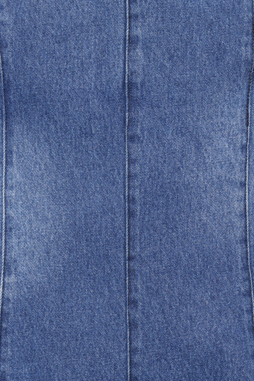 Paityn Dark Wash Denim Romper - view 8