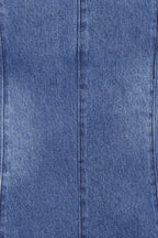 Paityn Dark Wash Denim Romper - view 8