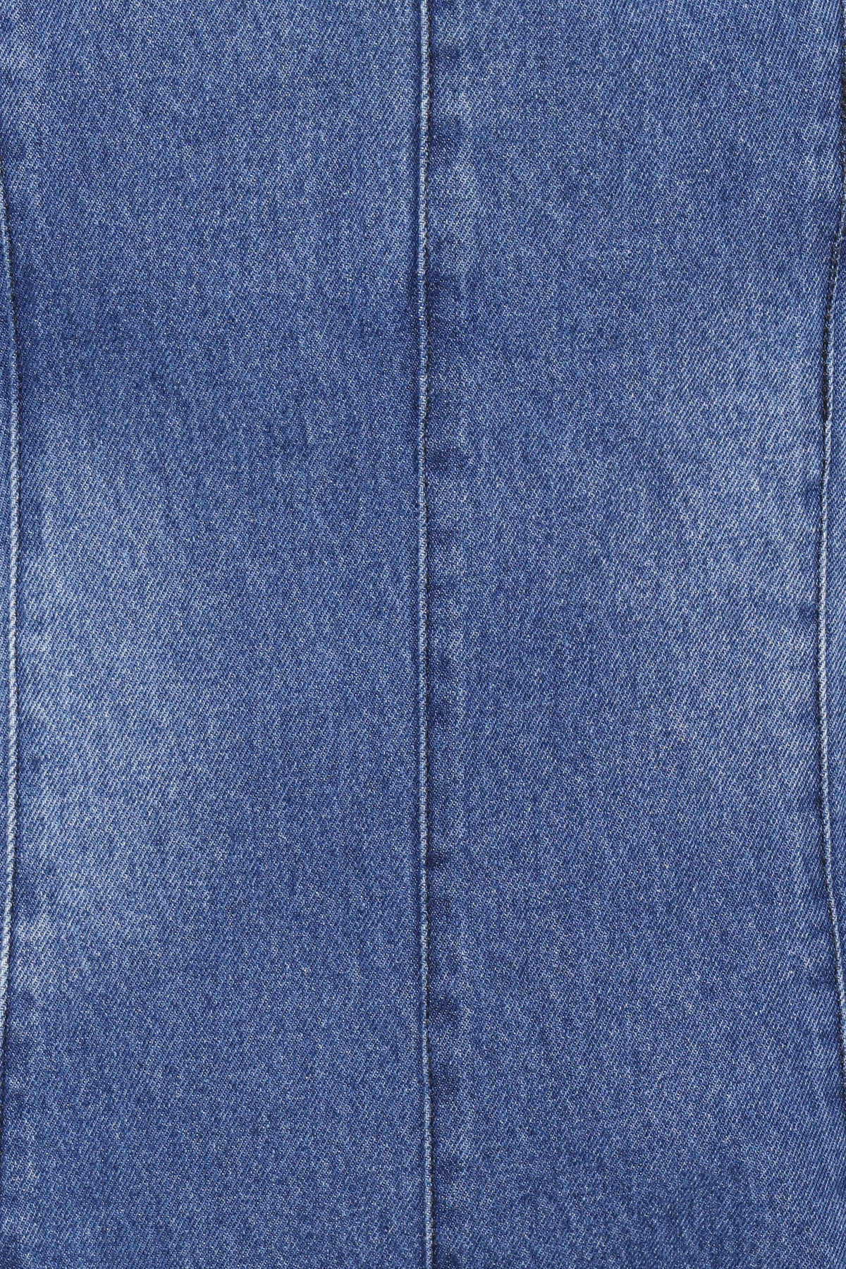 Paityn Dark Wash Denim Romper - view 8
