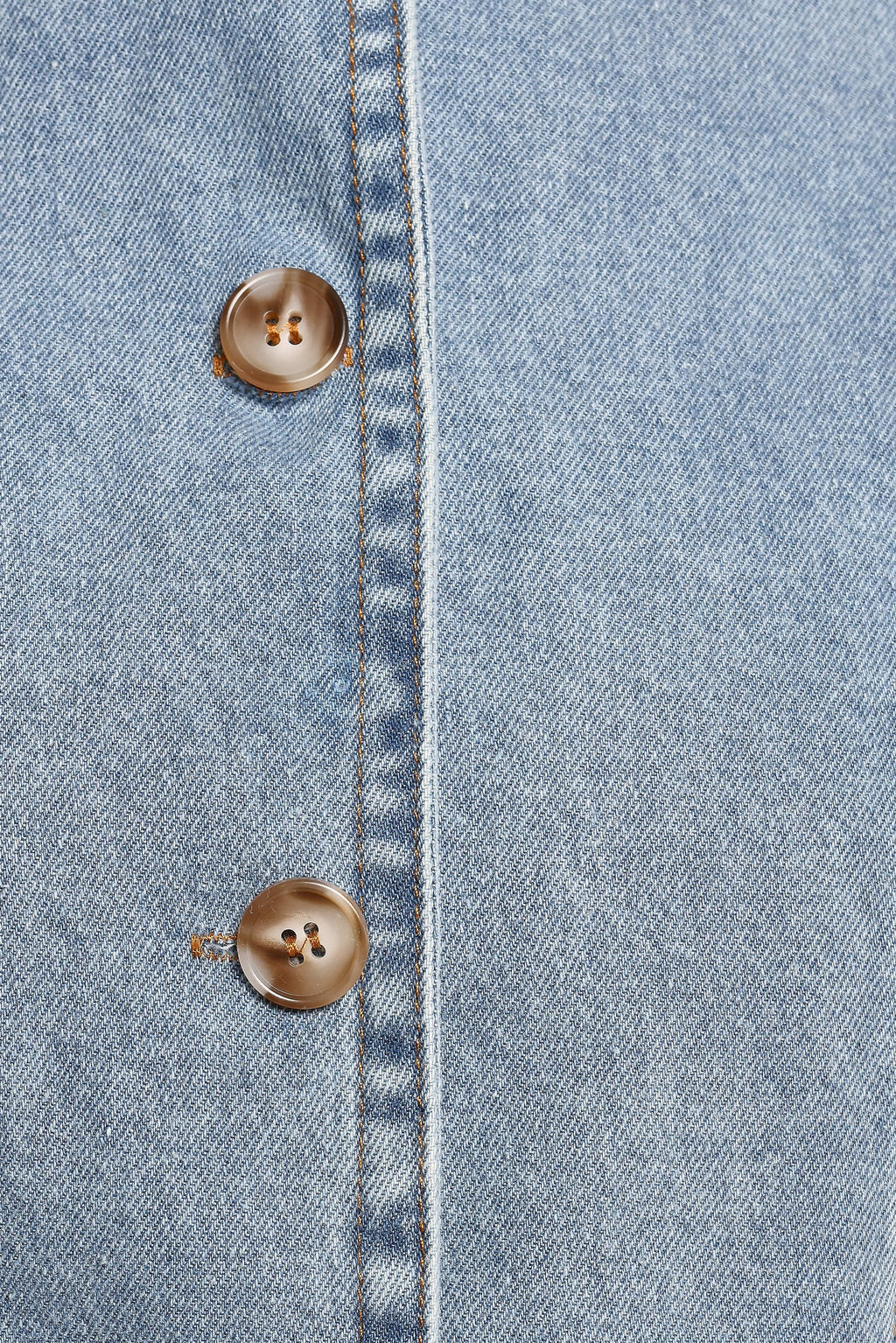 Almana Medium Blue Denim Short Set - view 7