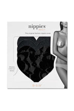 Nippies Black Heart Adhesive Nipple Covers, Disposable - view 1