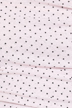 Aaron Pale Pink Dot Off Shoulder Top - view 6